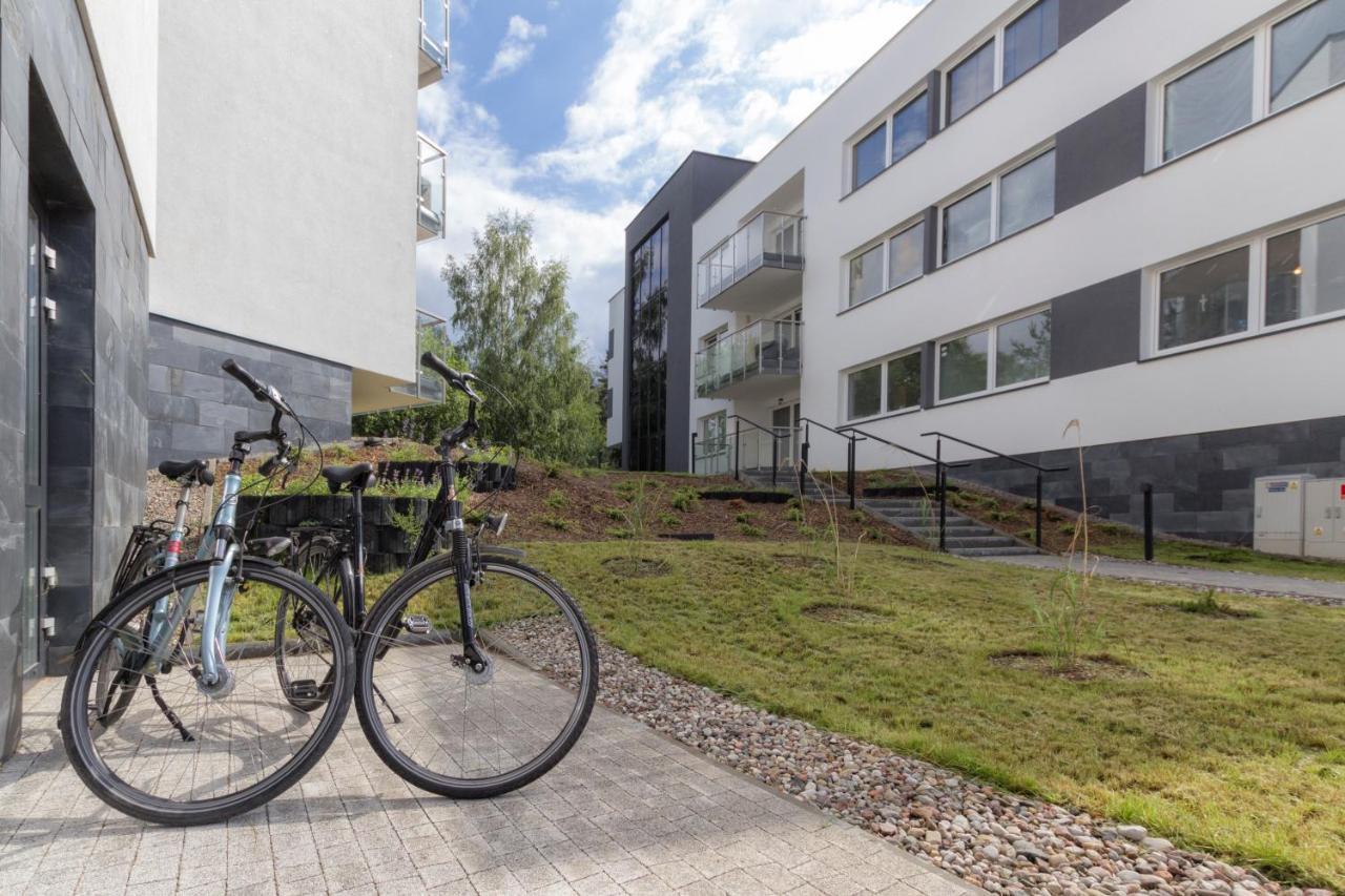 Apartament Przy Jeziorze Nr 2 奥尔什丁 外观 照片